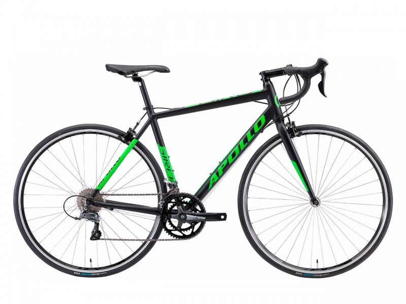 Велосипед Apollo Giro 10 28" (рама 17", чорний/салатовий, б/в)