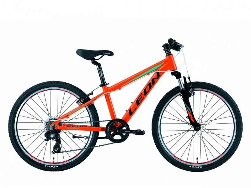 Велосипед Leon Junior АМ 24" (рама 12", оранжевый, Б/В)