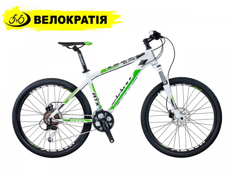 Велосипед Giant ATX Elite 1 26" (рама L, бело-зёлёный)