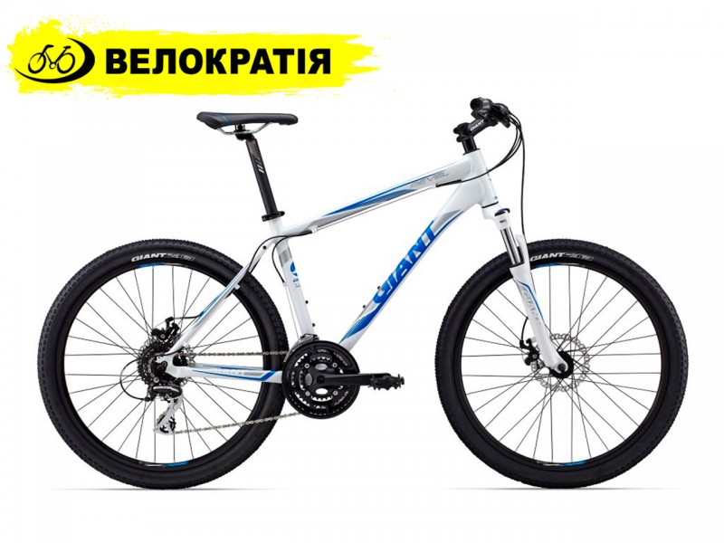 Велосипед Giant Revel 1 26" (рама 21, бело-синий)