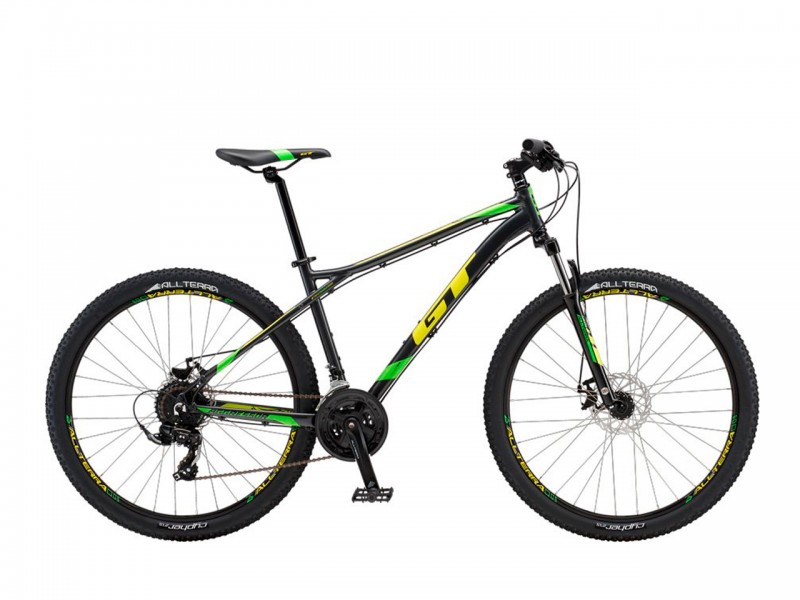 Велосипед GT Aggressor Sport (рама L, чорний/зелений)