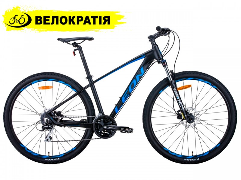 Велосипед Leon TN-80 29" (рама 15,5, черно-синий)
