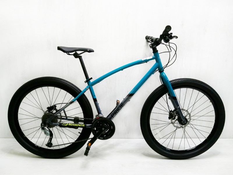 Велосипед Pride Rocksteady 7.2 27,5" (рама 17", голубой, 2020, б/у)