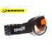Маска гірськолижна Sinner VORLAGE S Matte Black-Dbl Orange Mir